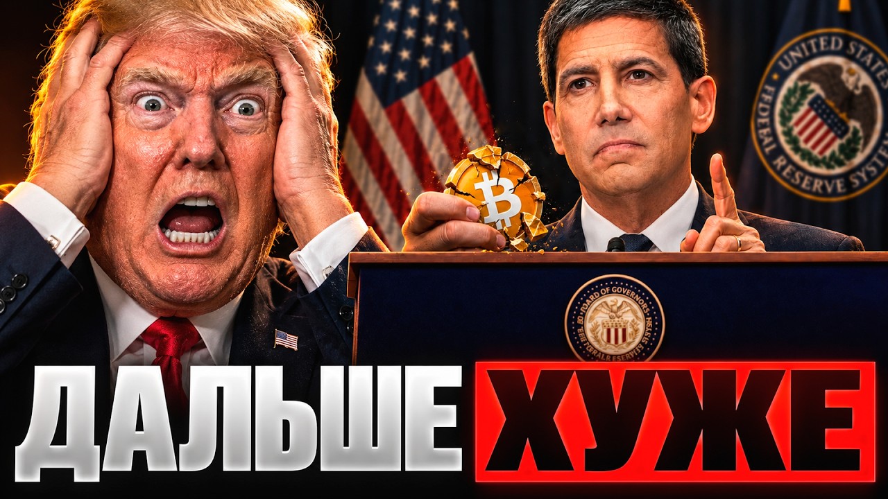 БИТКОИН ТРОЙНОЙ УДАР! Начинается Новый Цикл Падения Криптовалюты