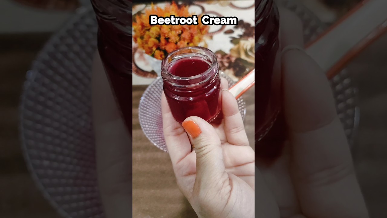 Best Instant Skin Whitening Beetroot Cream || Korean Glass Skin #beetrootcream #trending #viralvideo