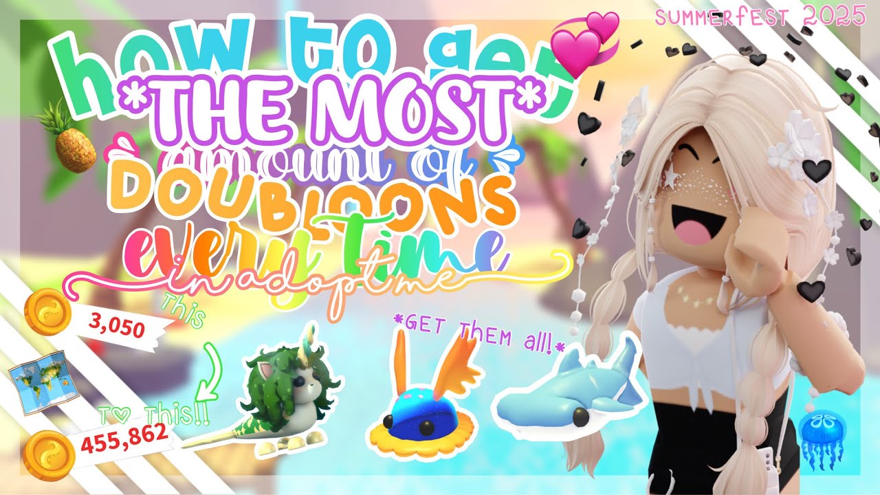 how to get *THE MOST* amount of doubloons 😱🦩🏐 || starriemillie