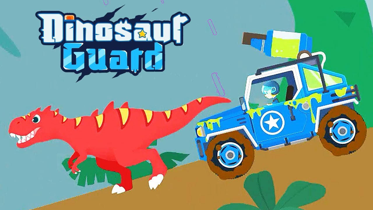 Dinosaur Guard: T-Rex, Spinosaurus, Velociraptor & Archaeopteryx | Eftsei Gaming