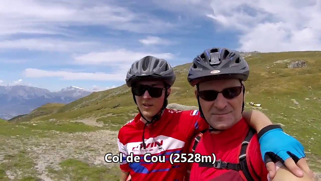 MTB rit Brian en Edgar Col de Cou