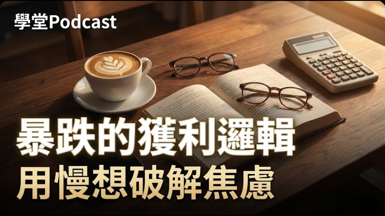 【學堂｜Podcast】暴跌的獲利邏輯：用康納曼的「慢想」機制破解投資焦慮