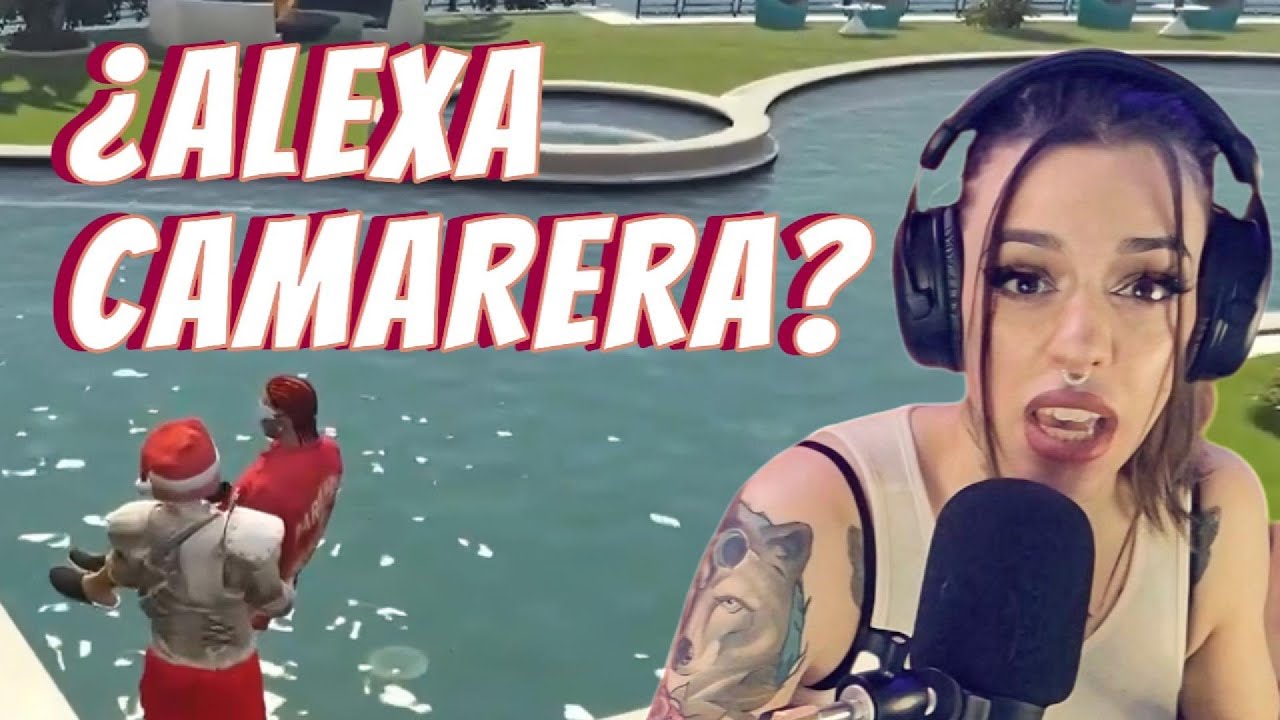 ¿ALEXA como CAMARERA? / GTA V Roleplay