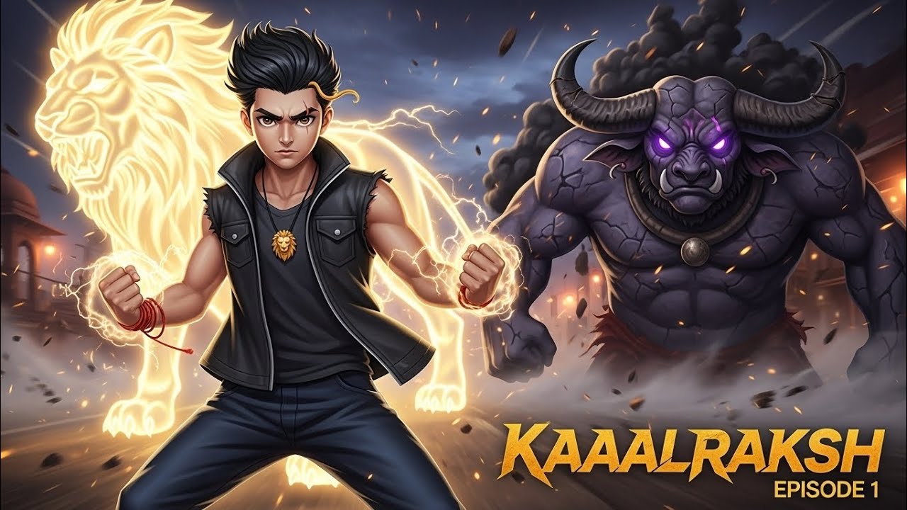 KAALRAKSH Episode 1 😈 | Indian Anime Animal Power | Jab Sher Jaga | Hindi Anime