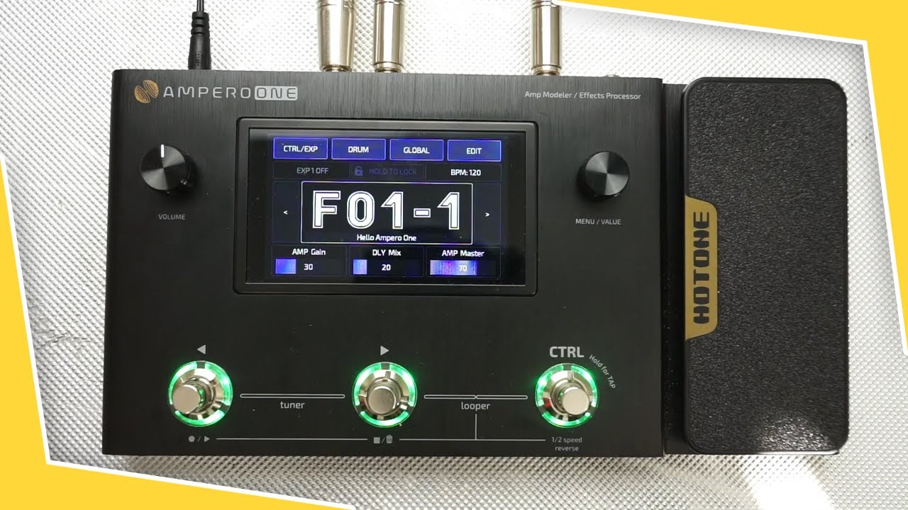 HoTone Ampero One (Sound Demo)