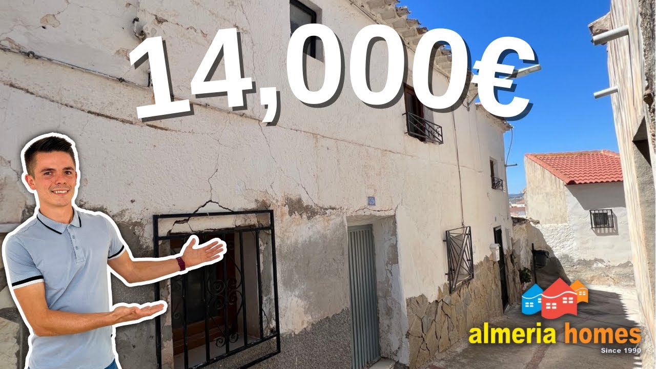 SOLD! Property for sale in Almeria | 2 bedroom house in Somontin | Casa Europa - AH13269