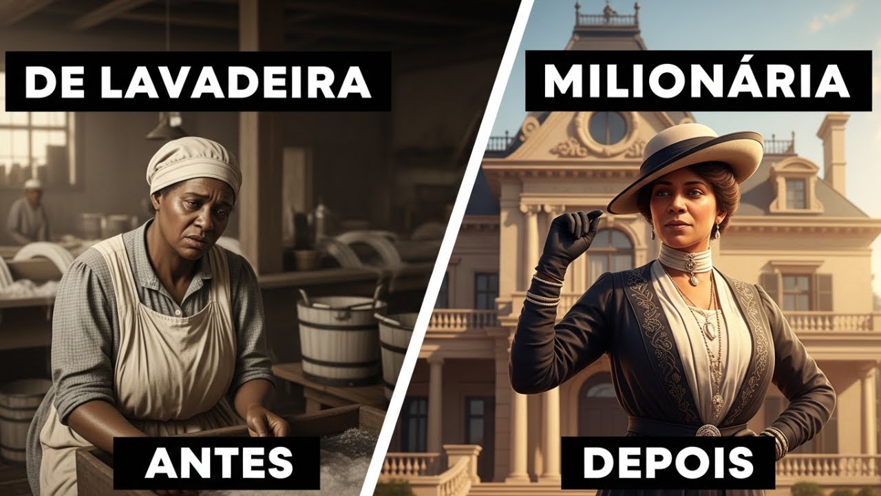 Madam C.J. Walker: De Lavadeira à PRIMEIRA Milionária da América!