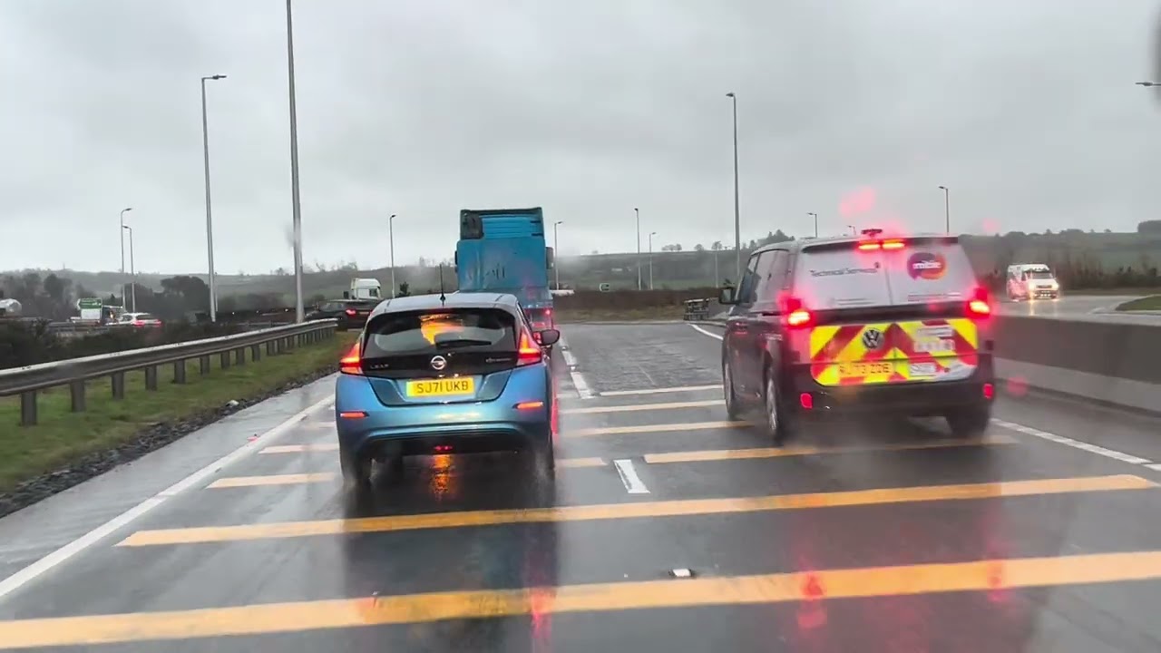 Rainy drive in Aberdeen!