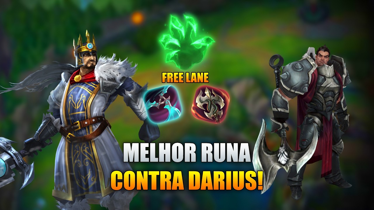 CONTRA DARIUS, GRASP É A RUNA DEFINITIVA