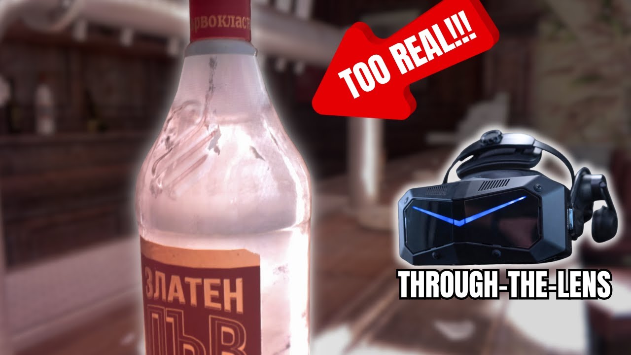 Is THIS Still VR? Pimax Crystal Super Through The Lens - SO REAL!