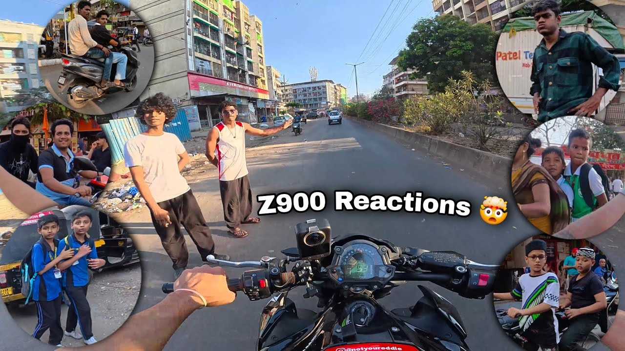 Z900 Reactions In Nallasopara 🤯 | Crazy Pops & Bangs 💥 😵 