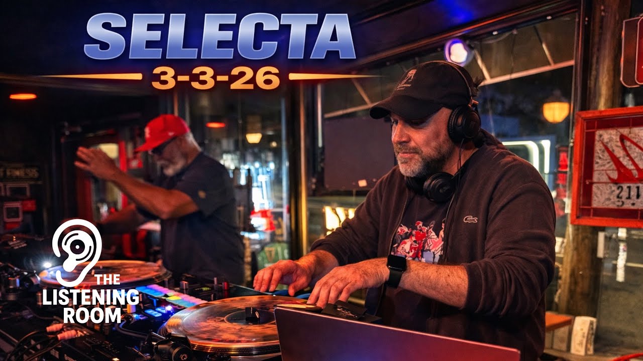 Selecta Pulls Up and Takes Over The Listening Room