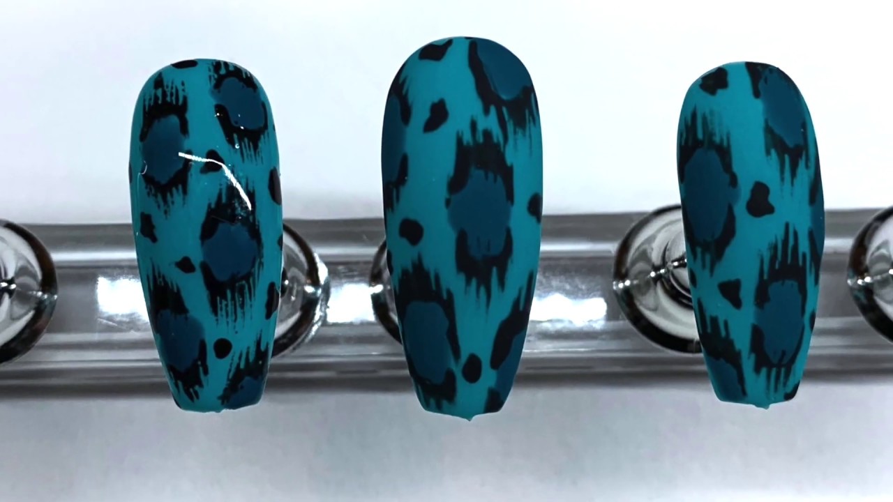 🐆 SKETCHY ANIMAL PRINT • Nail Art Tutorial • Nailed It Beauty🐆