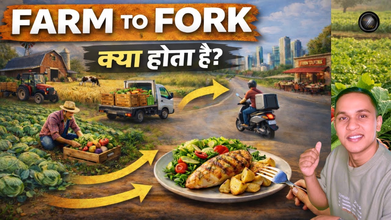 Farm to Fork क्या होता है? | What is Farm to Fork? | Food from Farm to Plate #farmtofork #ramchef 
