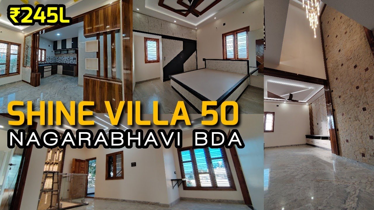 Shine Villa Nagarabhavi 30x40 North Facing 4BHK+1BHK ₹245 Lakhs SOLD OUT