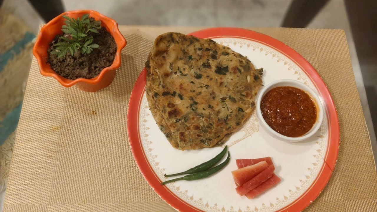 Desi style mai methi ka  parathe ❤️👌 #cook with neetu #youtube video # Indian food #delicious #❤️🙏 