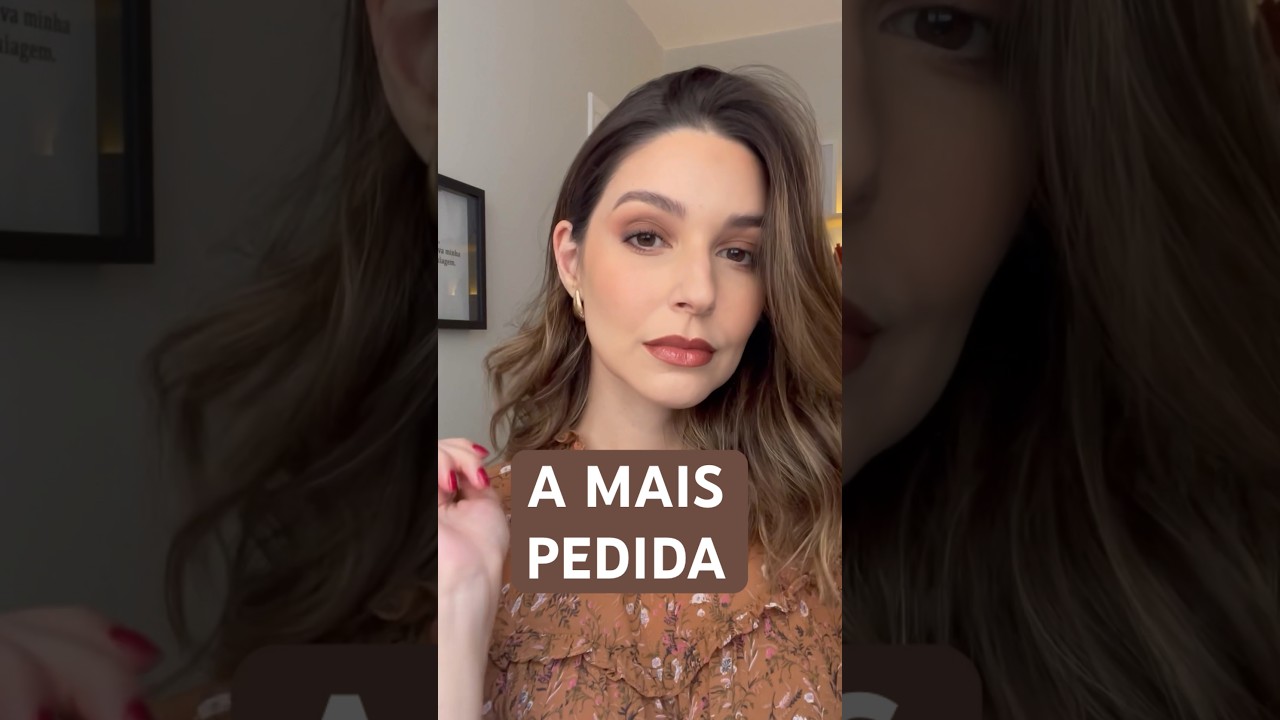 MAQUIAGEM MARROM QUE FAZ SUCESSO 