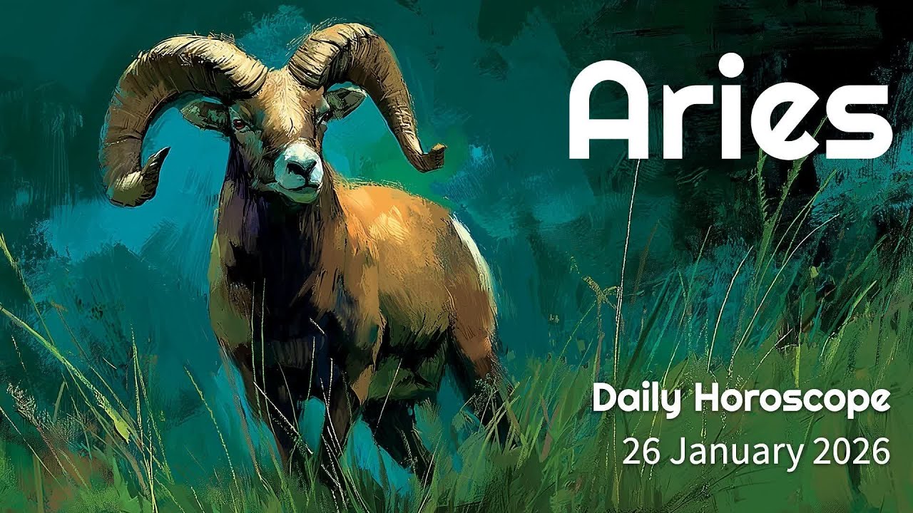 Aries Daily Horoscope – 26 January 2026