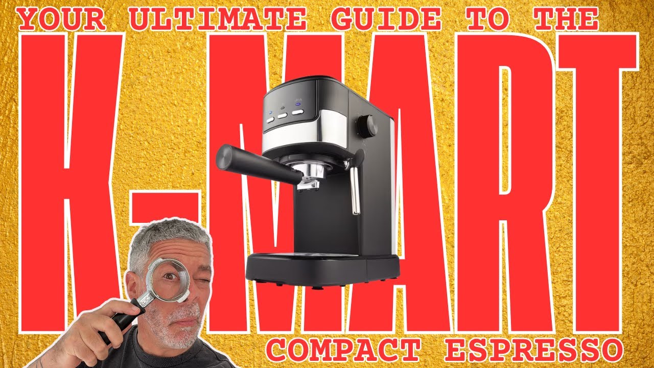 Home Barista Set-Up for LESS THAN $100??? | Kmart Espresso & Coffee Grinder Review #coffee #kmart