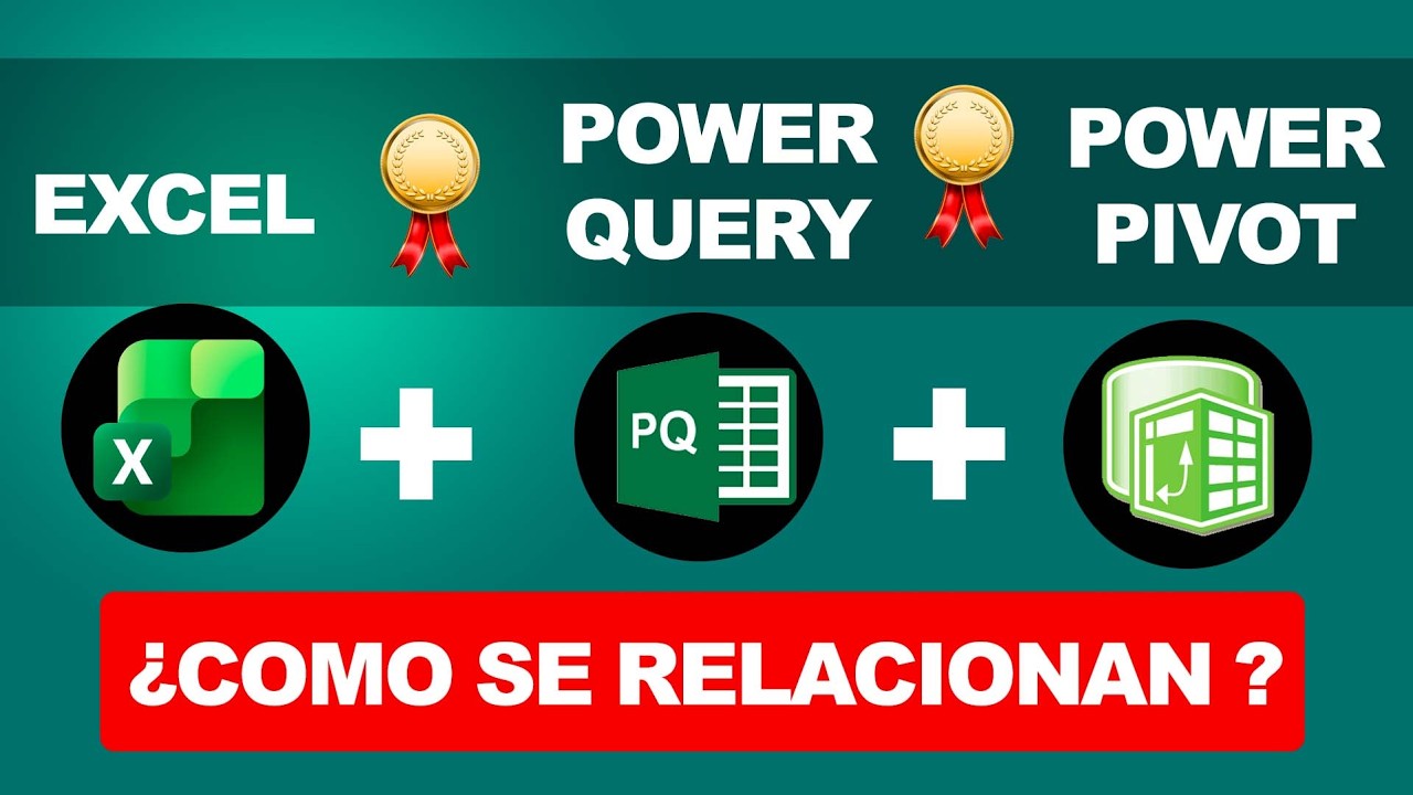 Cómo se Conectan Excel, Power Query y Power Pivot: El Trío Poderoso