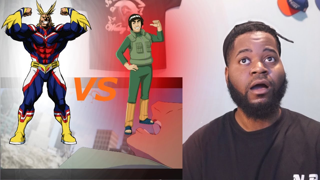 Great Battle!! [ShabbaMan Reacts] Might vs Might Guy (My Hero Academia VS Naruto) | DEATH BATTLE
