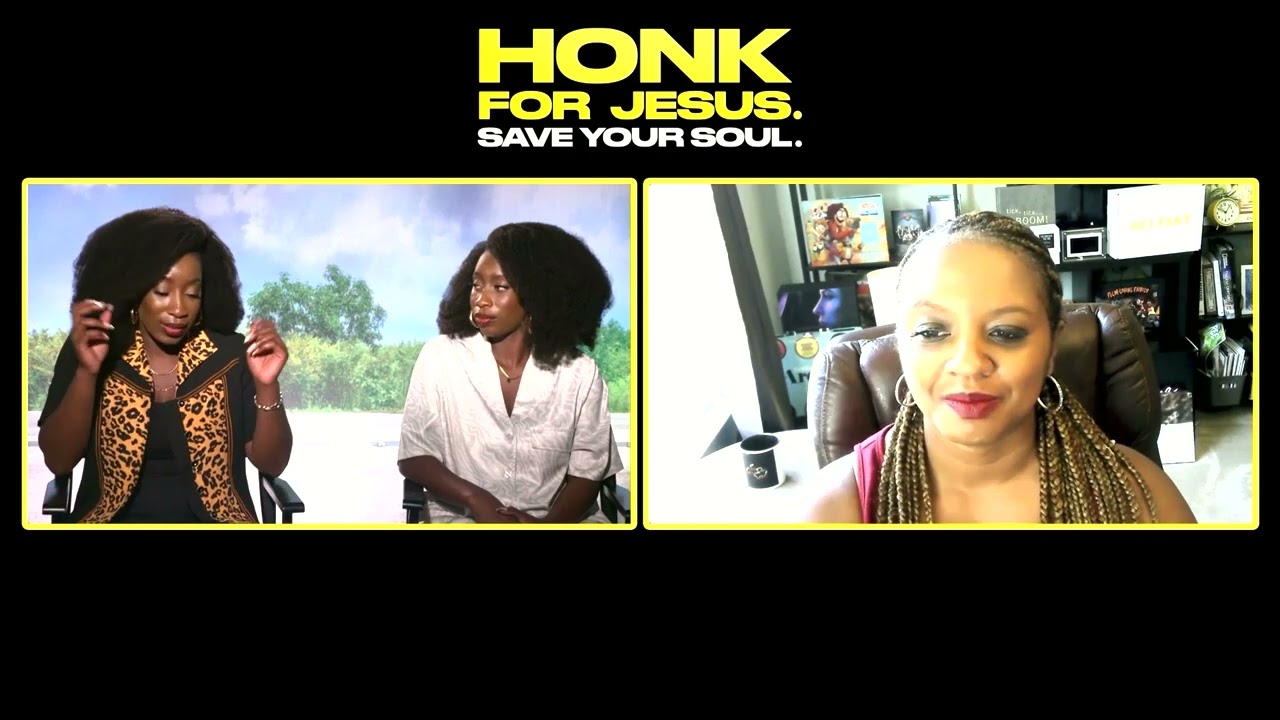 Interview with Admma and Adanne Ebo for Honk for Jesus Save Your Soul currently out on Peacock.