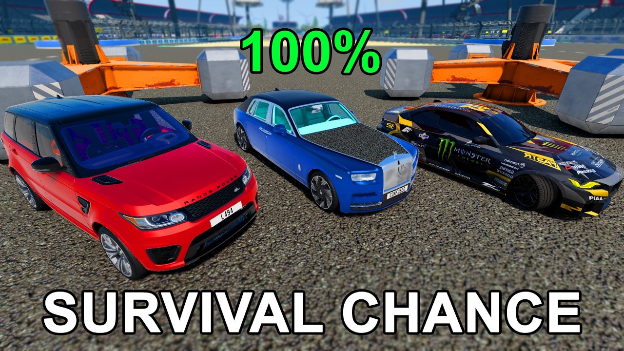 Realistic Survival Chance Crashes #6 | BeamNG.drive