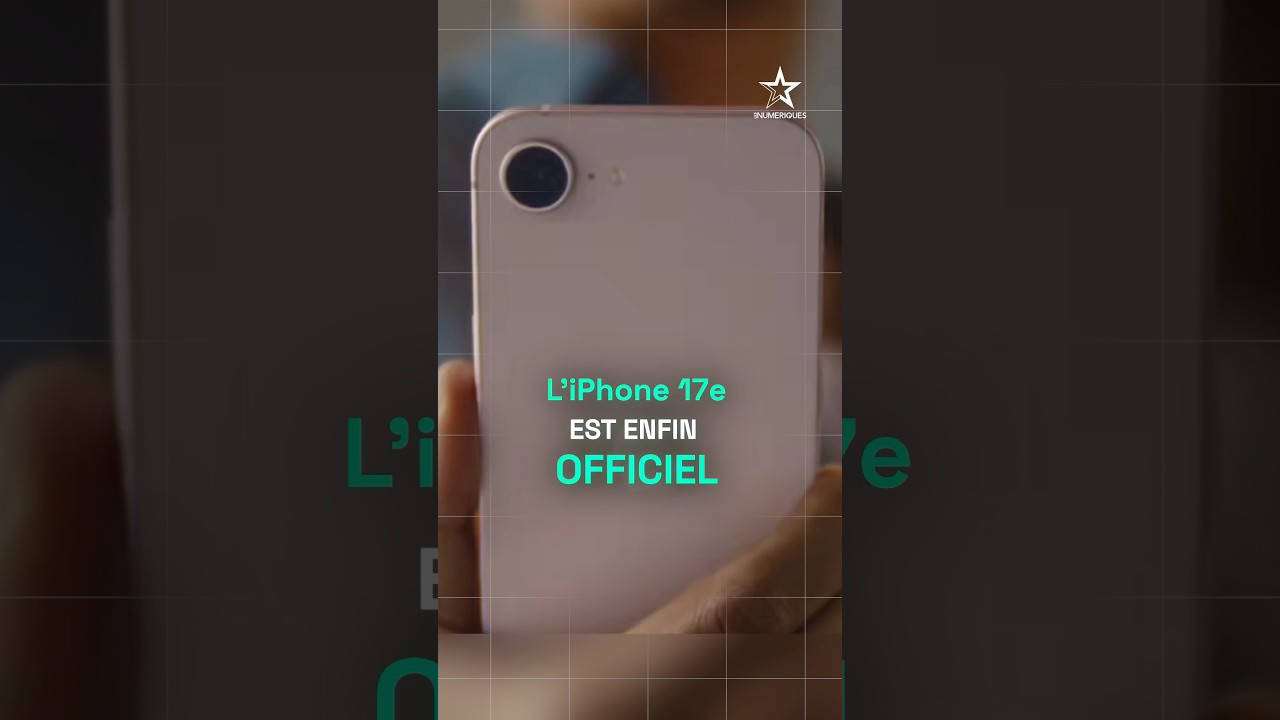 iPhone 17e annonc&eacute; par Apple ! Prix, IA et MagSafe, on fait le point.