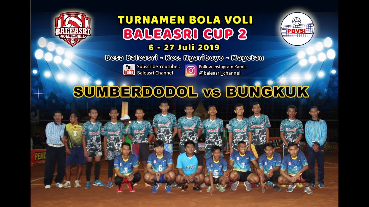 Sumberdodol vs Bungkuk | Turnamen Bola Voli Baleasri Cup 2 thn 2019