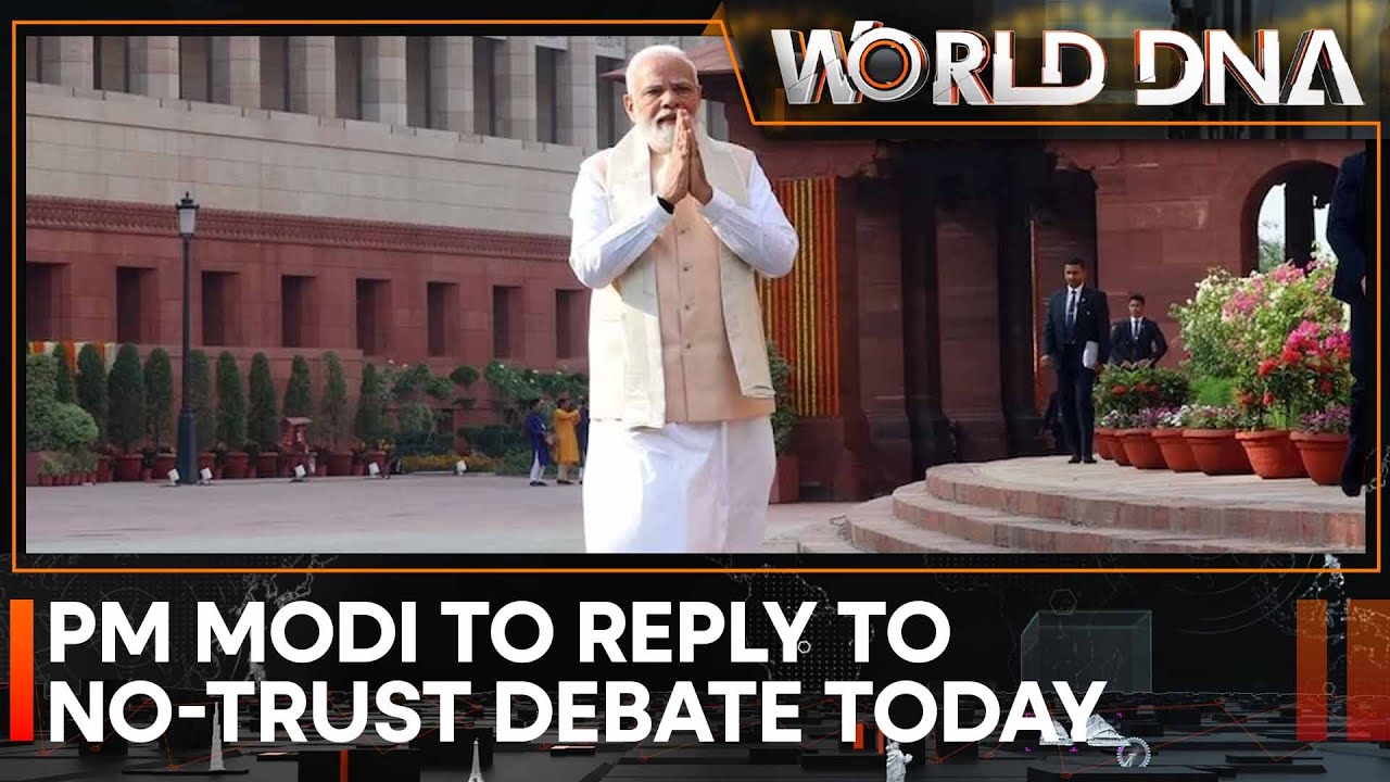 No confidence motion: PM Modi to address parliament on third day of debate | WION World DNA