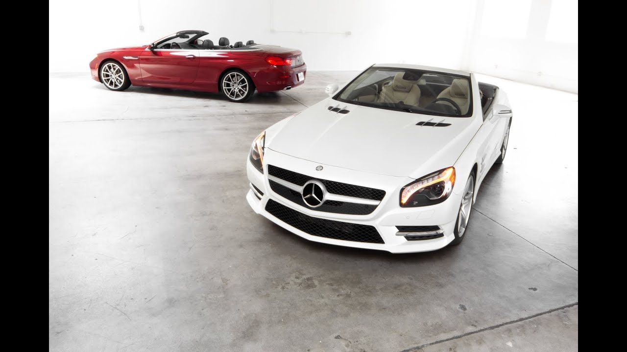 2013 Mercedes-Benz SL 550 vs. 2012 BMW 650i | Track Tested | Edmunds.com