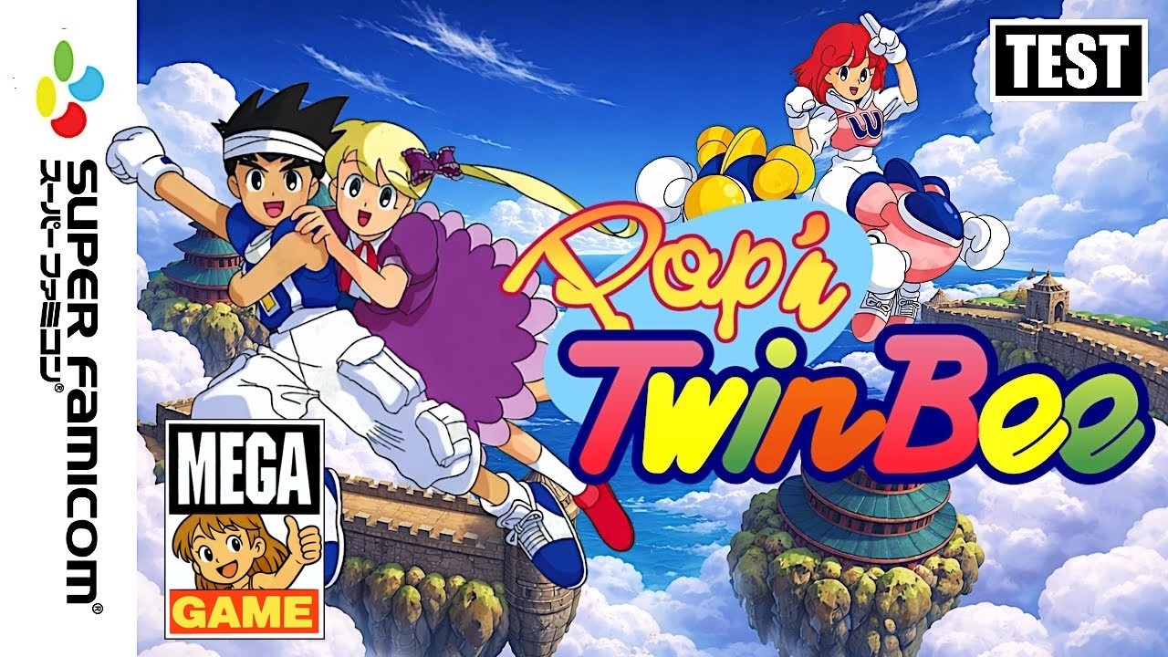 Test : POP'N TWINBEE sur SUPER FAMICOM