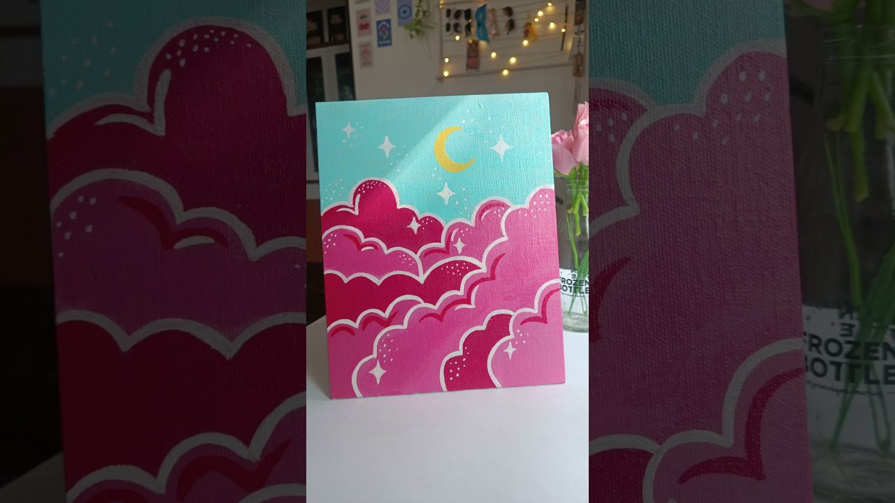 Aesthetic painting ideas! 🎀 
