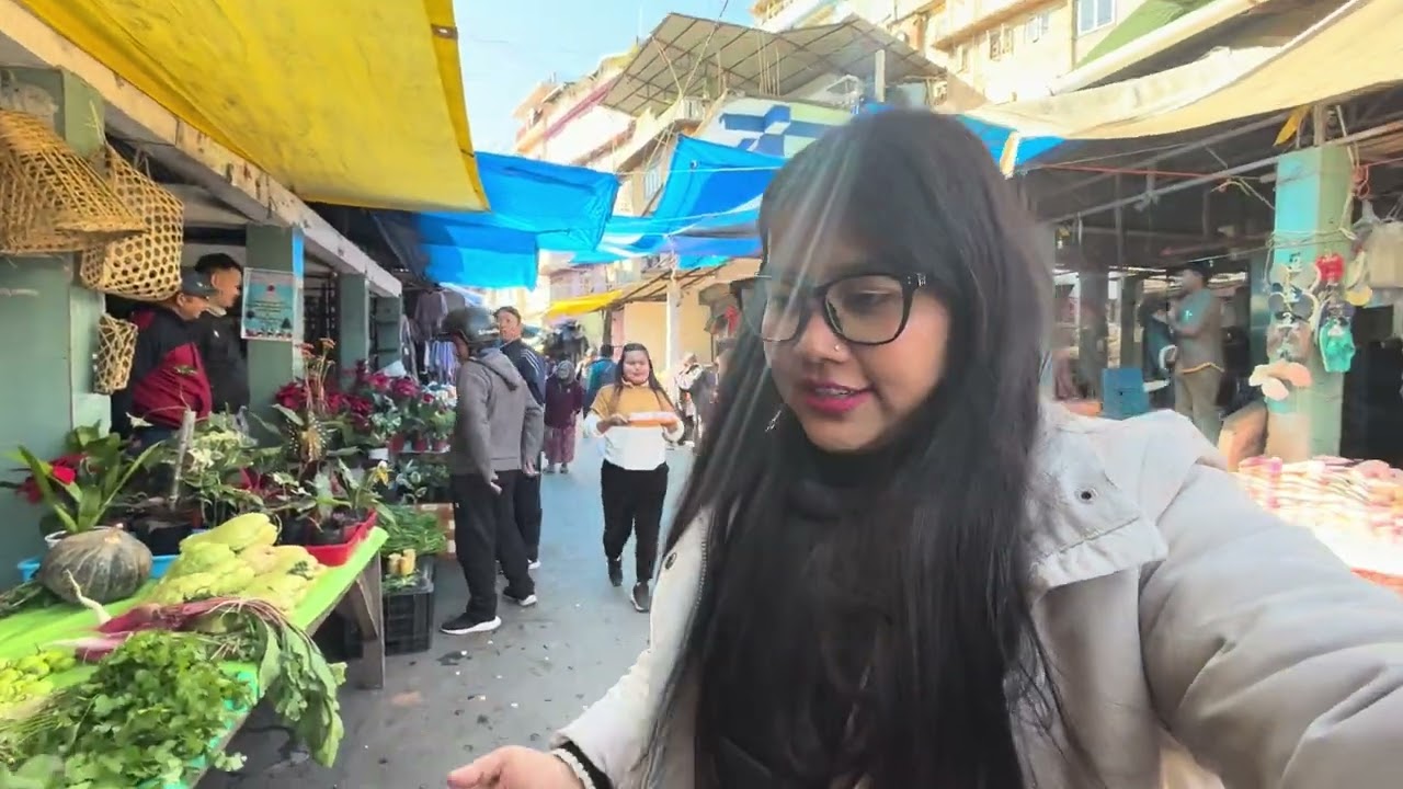 कालिम्पोङ बिहिबारे हाटमा के के रहेछ त…💁#highlights @bibikasubba123 
