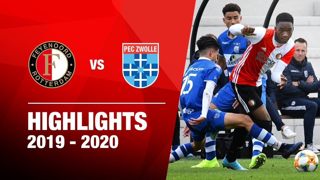 Highlights | Feyenoord O17 - PEC Zwolle O17 | 2019-2020