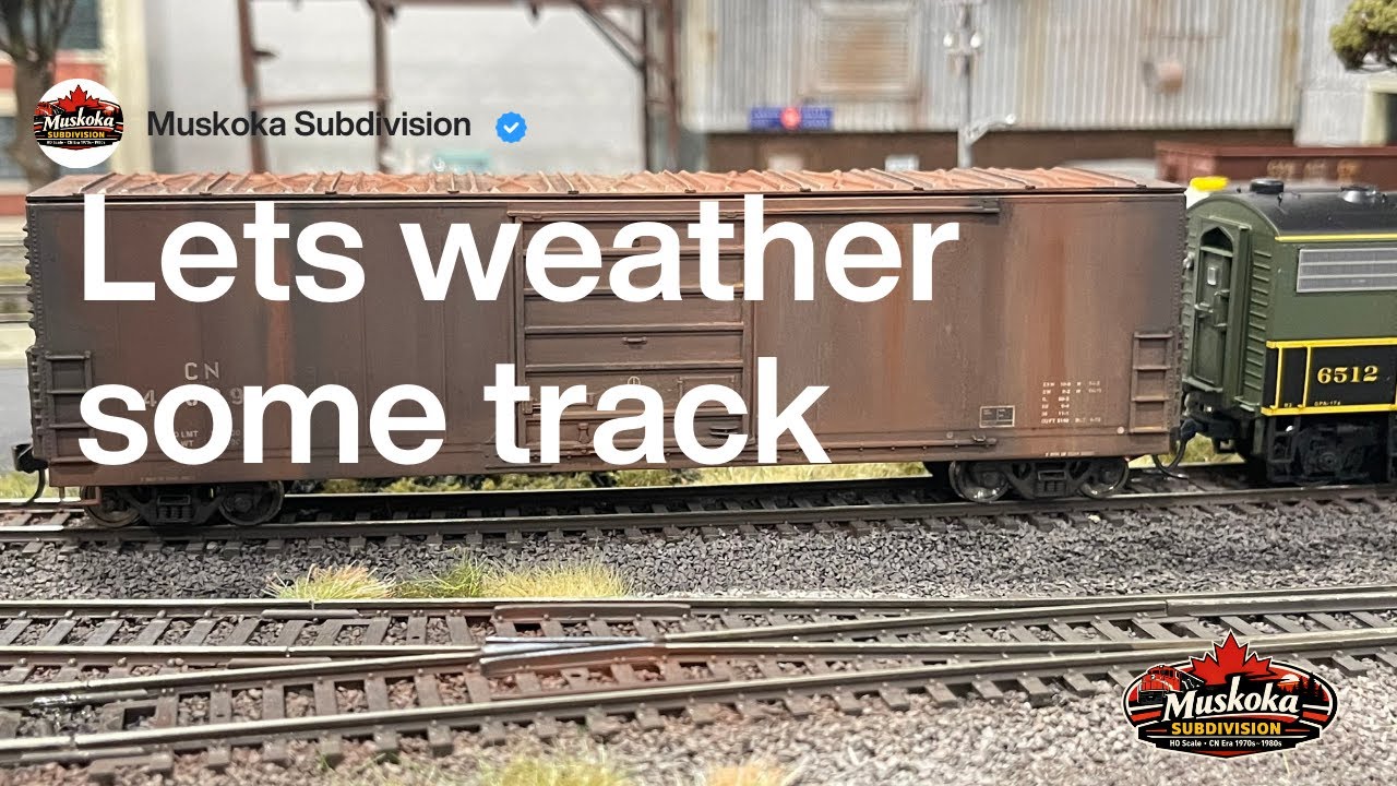 Join me in weathering my Walthers Code 83 crossover