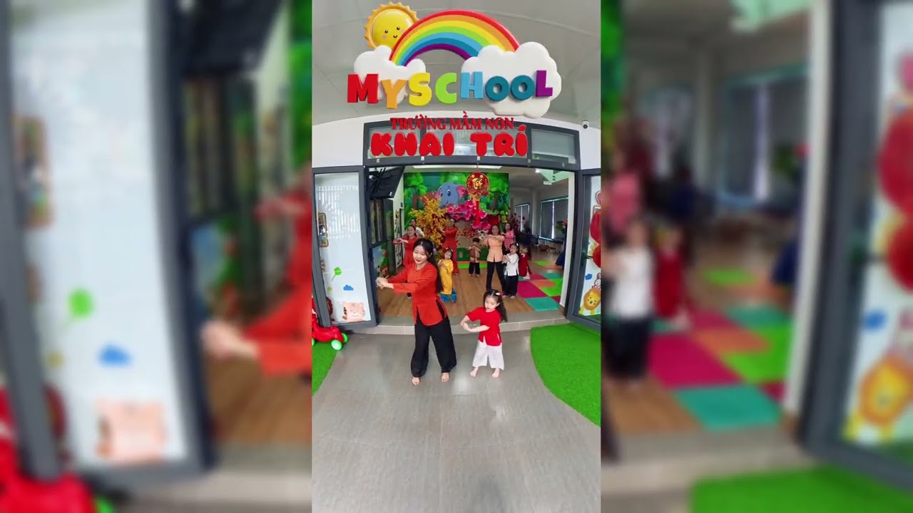 Trường MN Khai Trí (CS P7) - các con cùng cô nhảy vụ điệu mừng xuân 06/02/2026