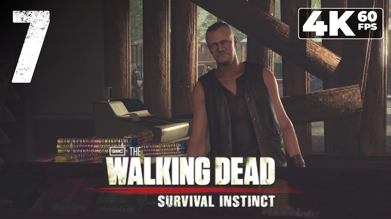 The Walking Dead: Survival Instinct (PC) - 4K60 Walkthrough Mission 7 - Lemon Hill