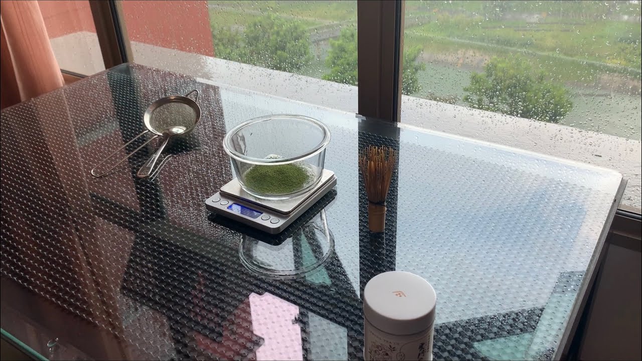 Yet another rainy day matcha - Ippodo&rsquo;s Ummon no Mukashi