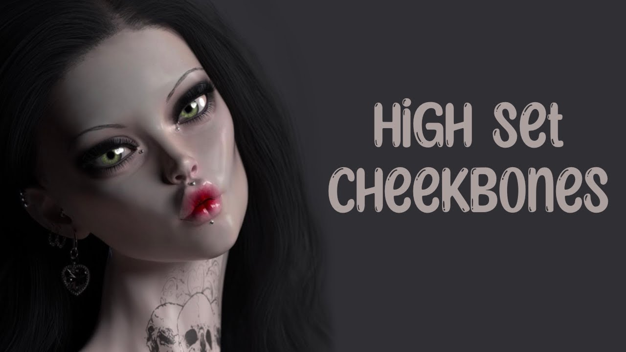 High set cheekbones Subliminal {MMM} formula