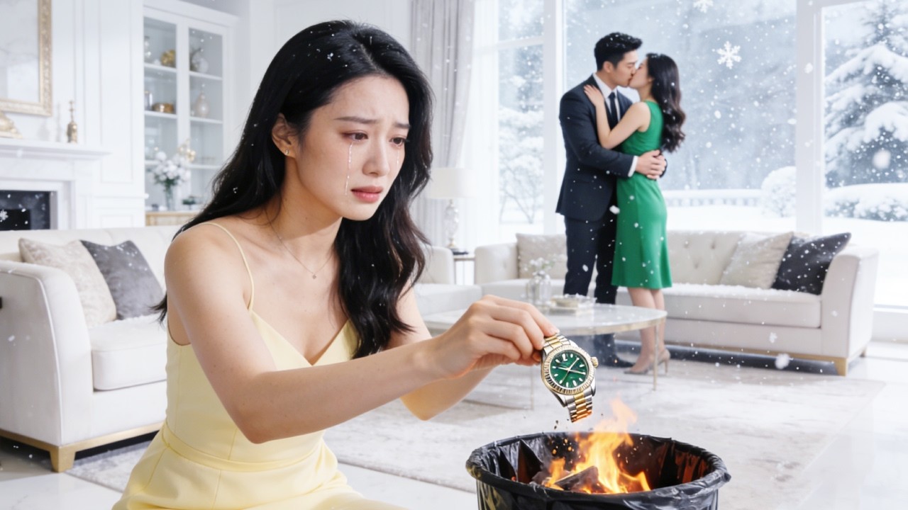 婚礼前夕，亲眼看到丈夫亲吻情妇，我转身公开自己亿万富翁身份并嫁给CEO，他悔的跪地认错！