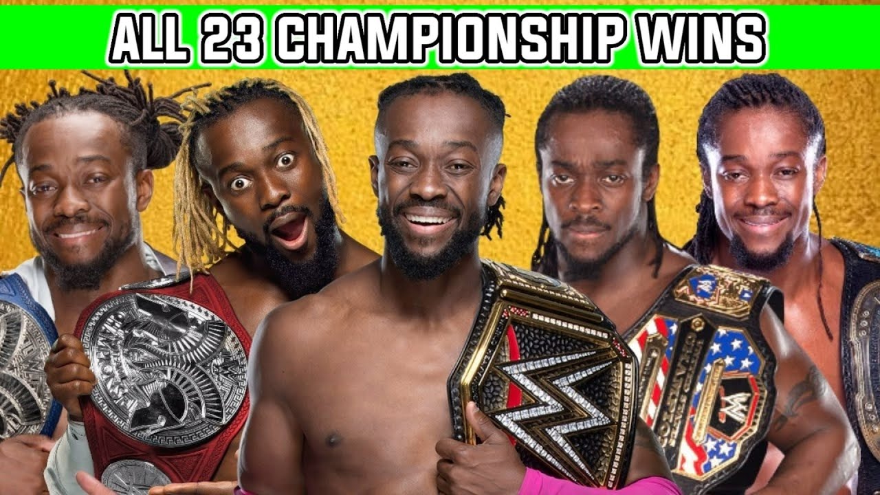 KOFI KINGSTON ALL CHAMPIONSHIP WINS