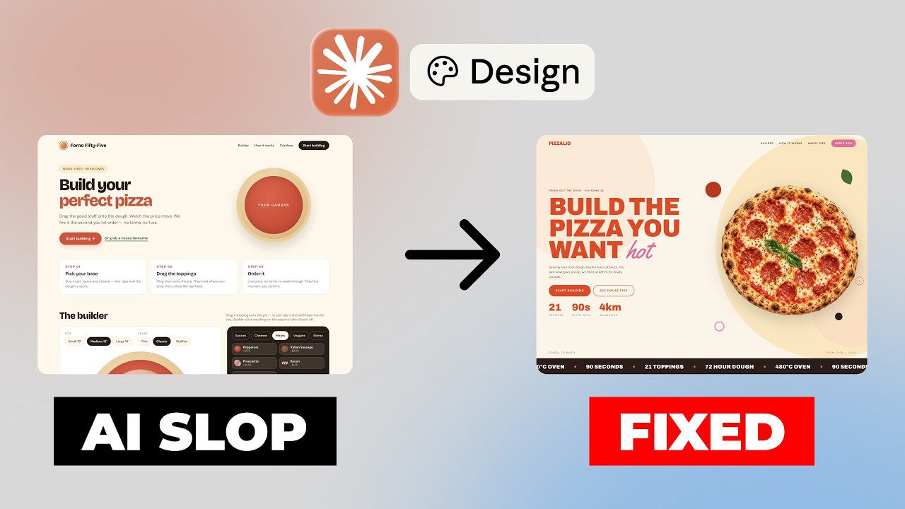 NO MORE AI SLOP | Claude Design Full Tutorial