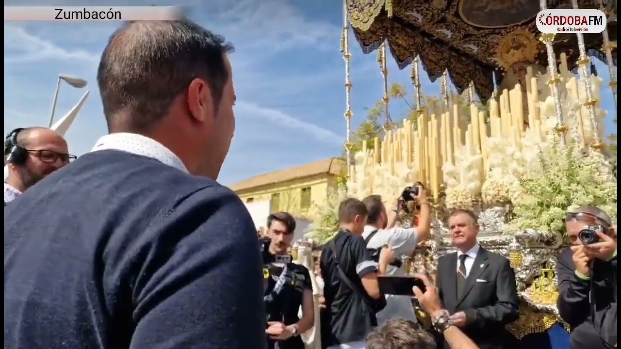 Manuel Cribaño. Saeta a la virgen de la Merced en Córdoba.