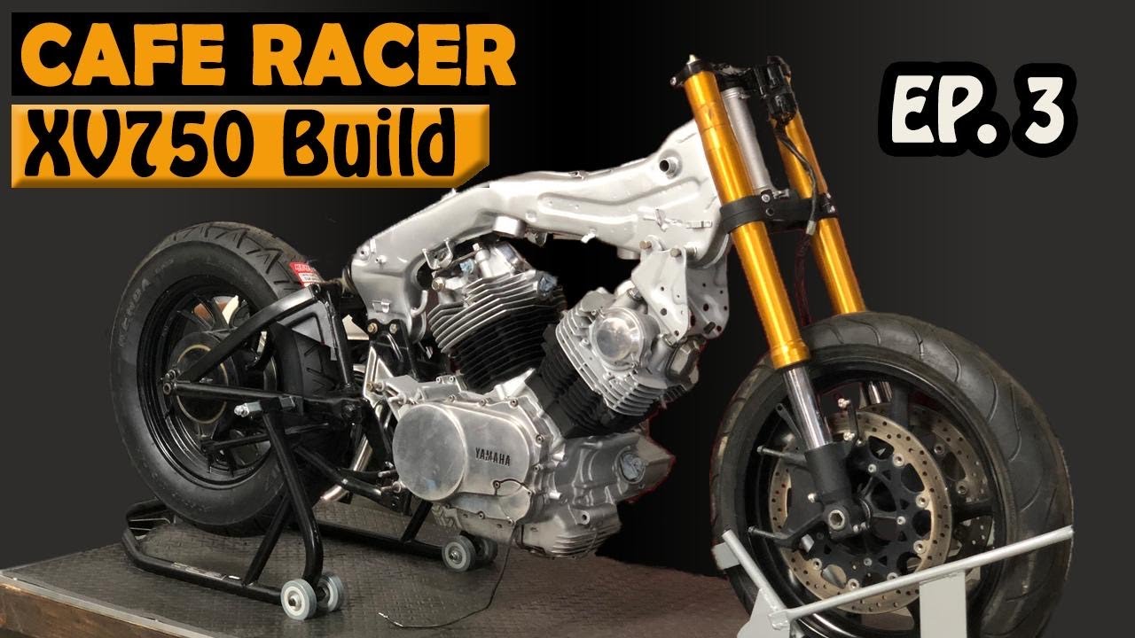 1982 YAMAHA VIRAGO XV 750 TIME LAPSE  CAFE RACER PROJECT EP. 3