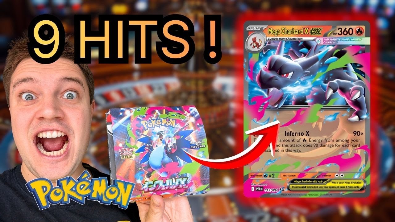 9 Hits på 7 minutter! | Jagter endnu en Charizard