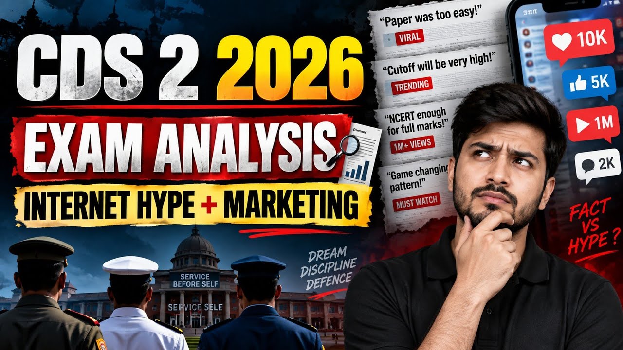 CDS 2 2026 Exam Analysis | Paper Was NOT What You Expected