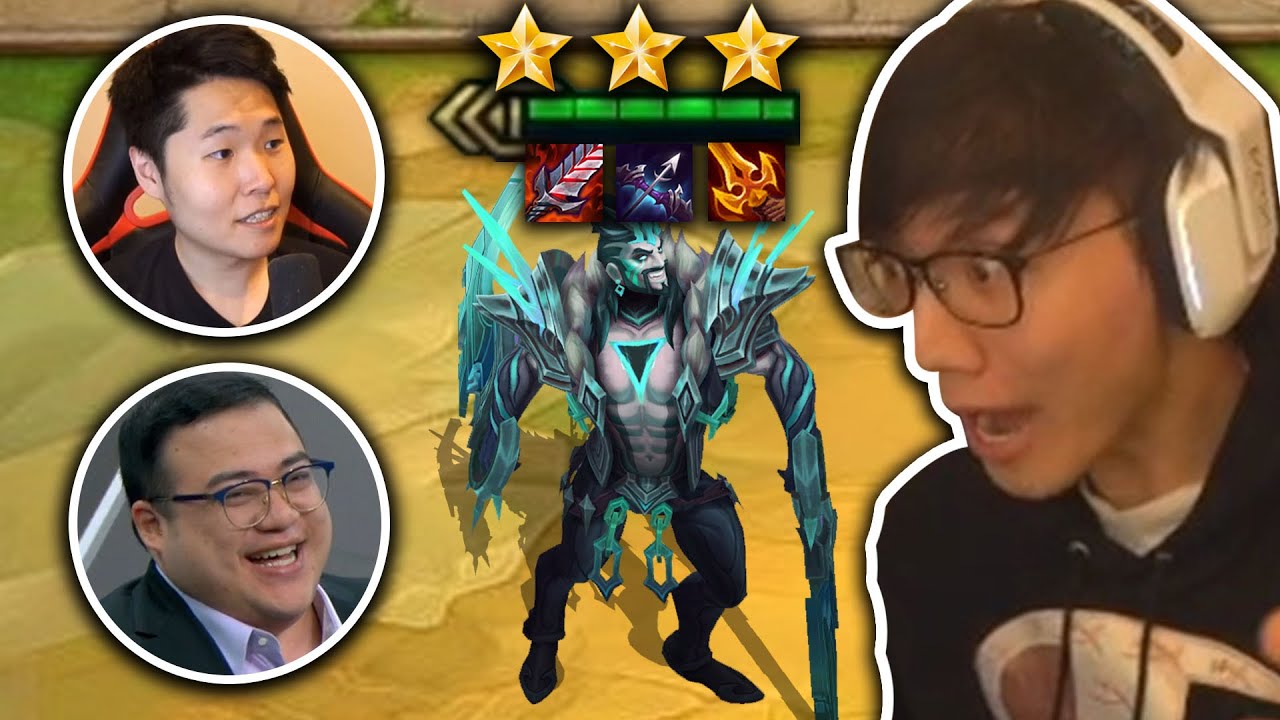 I Show Scarra and Toast why DRAVEN is the KING of TFT