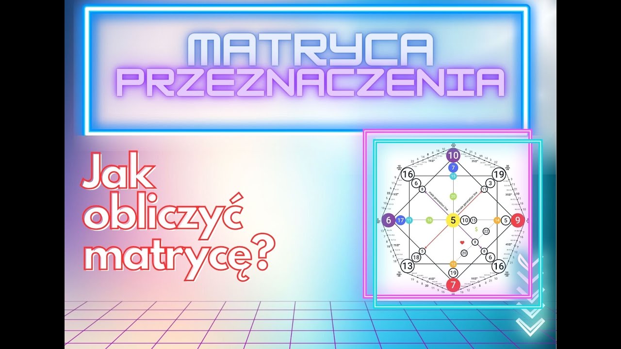 Jak obliczyć matrycę przeznaczenia, matrycę losu?