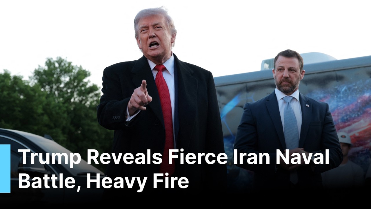 BREAKING NEWS: Trump Claims US Warships Crushed Iranian Fast Boats During Hormuz Showdown | AC1G